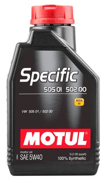 MOTUL Specific 505 01 505 00 5W-40 1 л 101573 фото