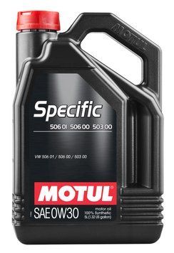 Motul Specific 506 01 506 00 503 00 0W-30 5 л 824206 фото