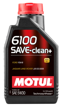 MOTUL 6100 SAVE-clean+ 5W-30 1 л 107983 фото