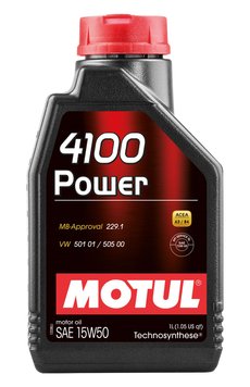 MOTUL 4100 POWER 15W-50 1 л 102773 фото