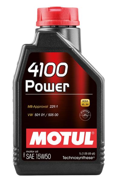 MOTUL 4100 POWER 15W-50 1 л 102773 фото