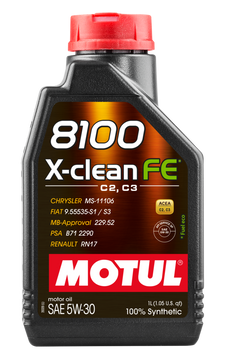 MOTUL 8100 X-clean FE 5W-30 1 л 112771 фото