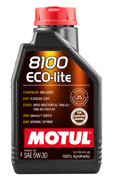 MOTUL 8100 ECO-lite 5W-30 1 л 108212 фото