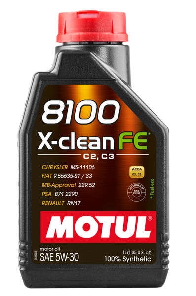 MOTUL 8100 X-clean FE 5W-30 1 л 112771 фото