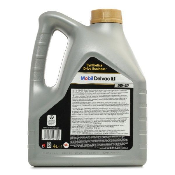 Mobil Delvac 1 5W-40 4 л 148368 фото