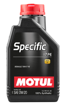 MOTUL Specific 17 FE 0W-20 1 л 109949 фото