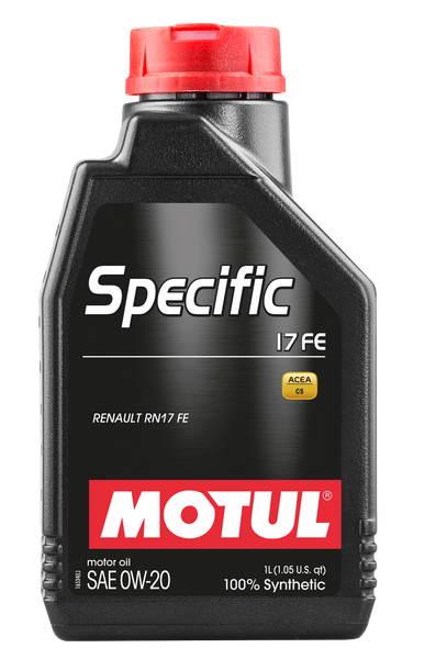 MOTUL Specific 17 FE 0W-20 1 л 109949 фото