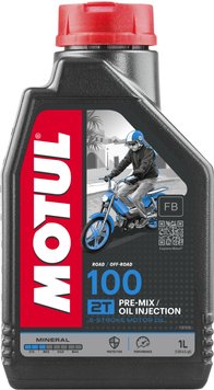 MOTUL 100 2T 1 л 104024 фото