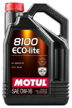 Motul 8100 Eco-Lite 0W-16 5 л 841051 фото