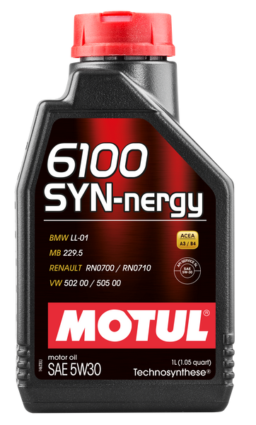 MOTUL 6100 SYN-nergy 5W-30 1 л 107970 фото