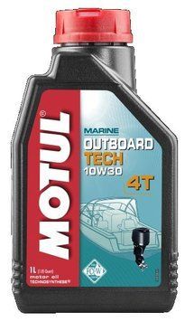 MOTUL Outboard Tech 4T 10W-30 1 л 852111 фото