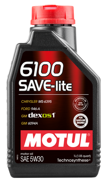 MOTUL 6100 SAVE-lite 5W-30 1 л 107956 фото