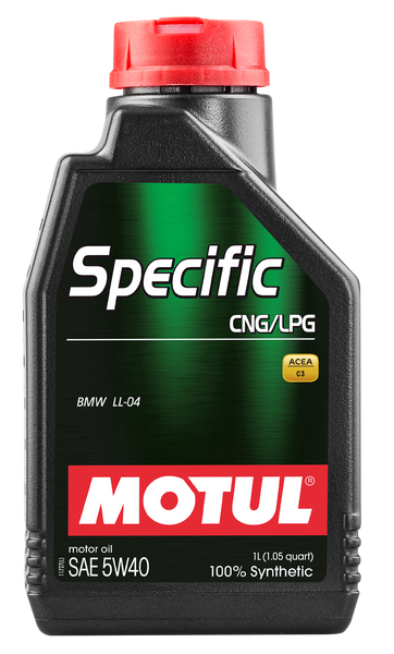 MOTUL Specific CNG/LPG 5W-40 1 л 101717 фото