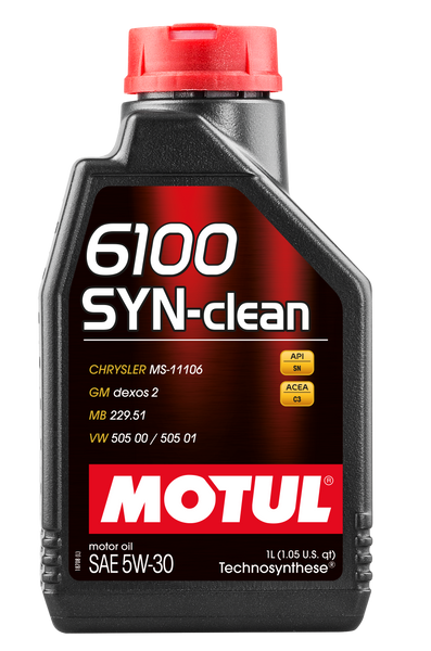 MOTUL 6100 SYN-clean 5W-30 1 л 107947 фото