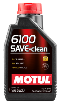 MOTUL 6100 SAVE-clean 5W-30 1 л 107960 фото