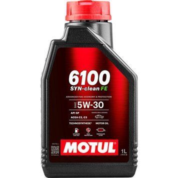 Motul 6100 Syn-Clean FE 5W-30 1 л 841711 фото