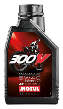 MOTUL 300V Factory Line Off Road 5W-40 4T 1 л 104134 фото