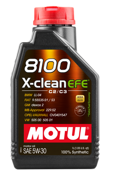 MOTUL 8100 X-clean EFE 5W-30 1 л 109470 фото