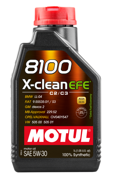 MOTUL 8100 X-clean EFE 5W-30 1 л 109470 фото